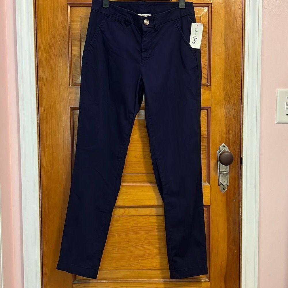 Maison Jules Blue Indigo Navy Tapered Pants Women’s Oversized 0